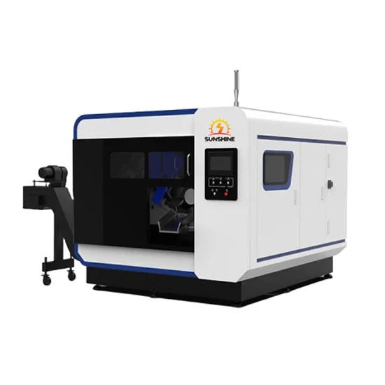 Máquina cortadora circular de sierra con alimentación automática y estable