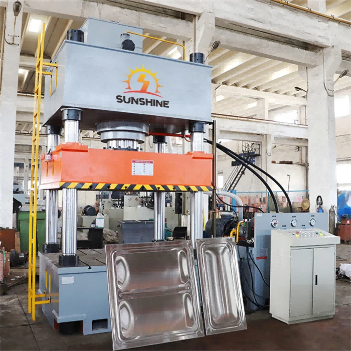 Hydraulic stretching press